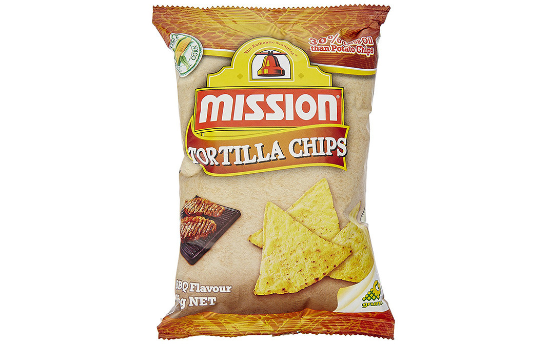 Mission Tortilla Chips BBQ Flavour Reviews Nutrition Ingredients